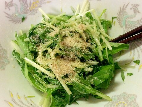 ナムル風♪水菜のサラダ